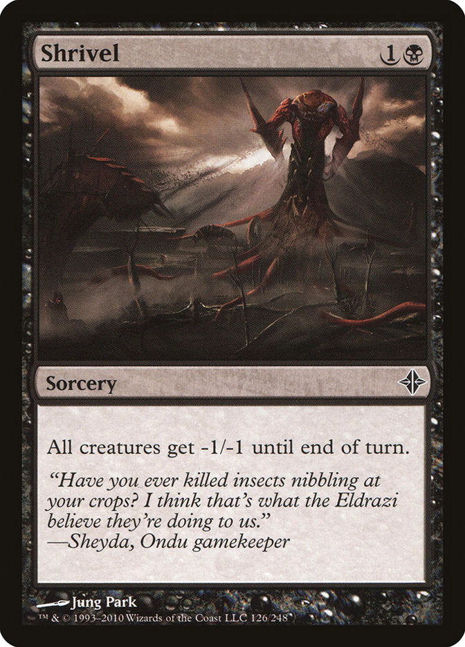Shrivel [Rise of the Eldrazi] | Gear Gaming Fayetteville