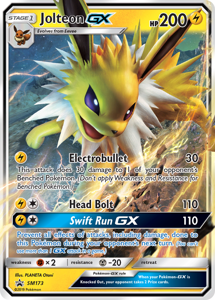 Jolteon GX (SM173) [Sun & Moon: Black Star Promos] | Gear Gaming Fayetteville