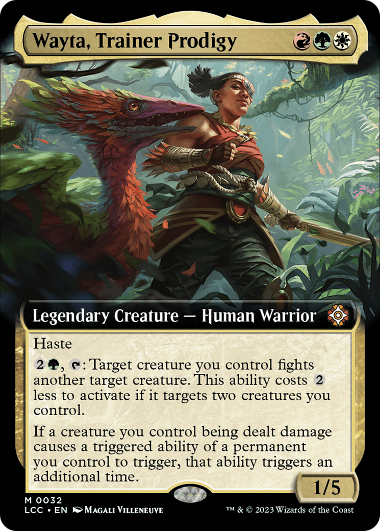 Wayta, Trainer Prodigy (Extended Art) [The Lost Caverns of Ixalan Commander] | Gear Gaming Fayetteville