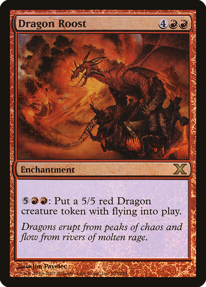 Dragon Roost (Premium Foil) [Tenth Edition] | Gear Gaming Fayetteville