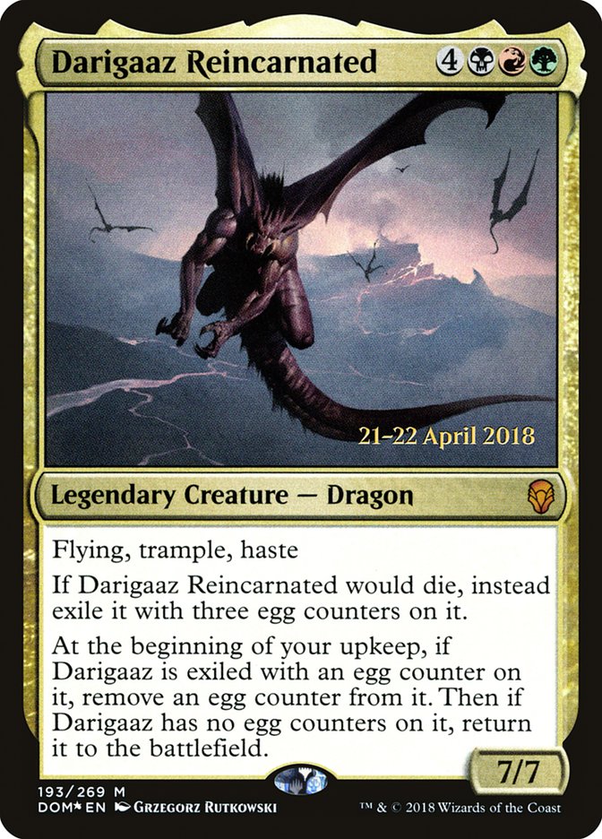 Darigaaz Reincarnated [Dominaria Prerelease Promos] | Gear Gaming Fayetteville