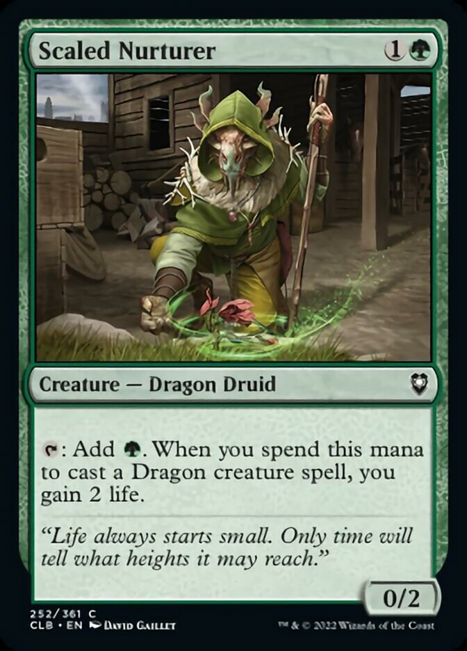 Scaled Nurturer [Commander Legends: Battle for Baldur's Gate] | Gear Gaming Fayetteville