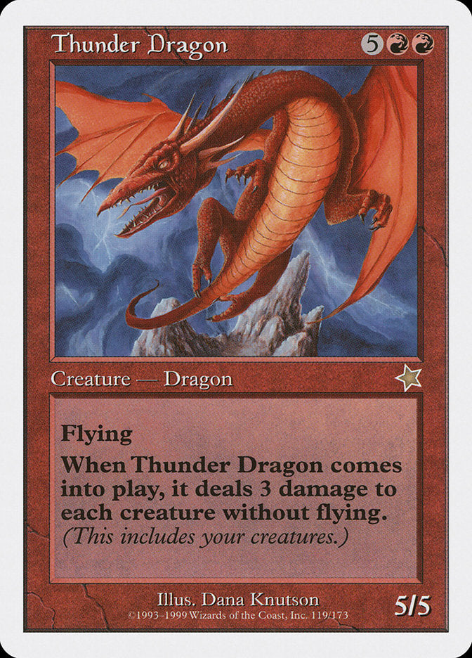 Thunder Dragon [Starter 1999] | Gear Gaming Fayetteville