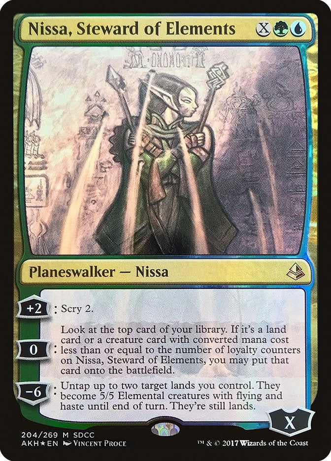 Nissa, Steward of Elements [San Diego Comic-Con 2017] | Gear Gaming Fayetteville