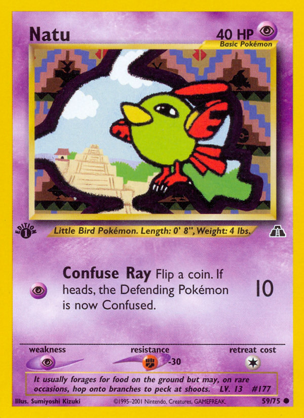 Natu (59/75) [Neo Discovery 1st Edition] | Gear Gaming Fayetteville