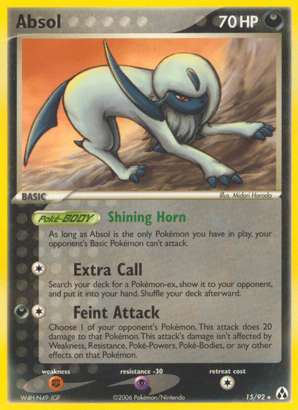 Absol (15/92) [EX: Legend Maker] | Gear Gaming Fayetteville