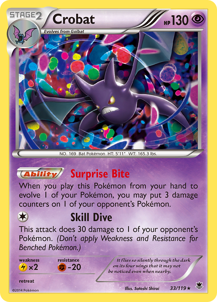 Crobat (33/119) [XY: Phantom Forces] | Gear Gaming Fayetteville