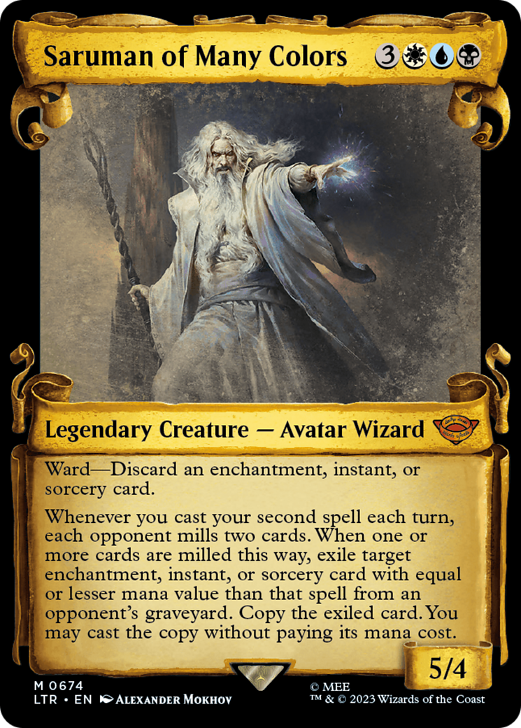Saruman of Many Colors [The Lord of the Rings: Tales of Middle-Earth Showcase Scrolls] | Gear Gaming Fayetteville