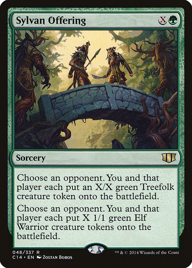 Sylvan Offering [Commander 2014] | Gear Gaming Fayetteville