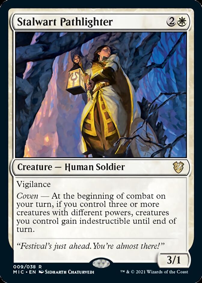 Stalwart Pathlighter [Innistrad: Midnight Hunt Commander] | Gear Gaming Fayetteville