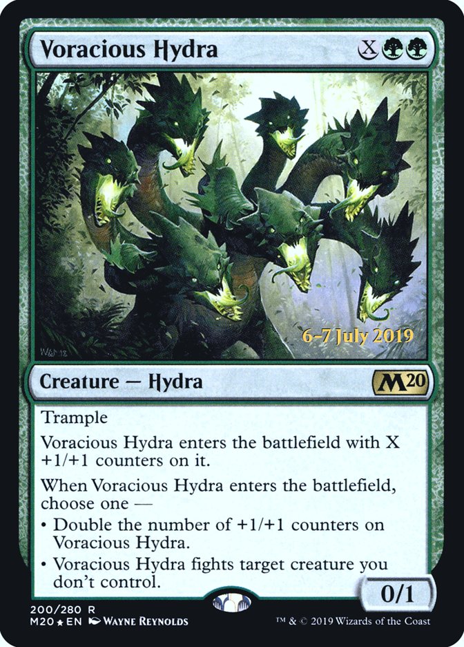 Voracious Hydra [Core Set 2020 Prerelease Promos] | Gear Gaming Fayetteville