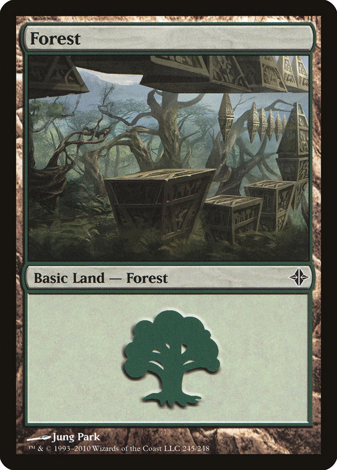 Forest (245) [Rise of the Eldrazi] | Gear Gaming Fayetteville