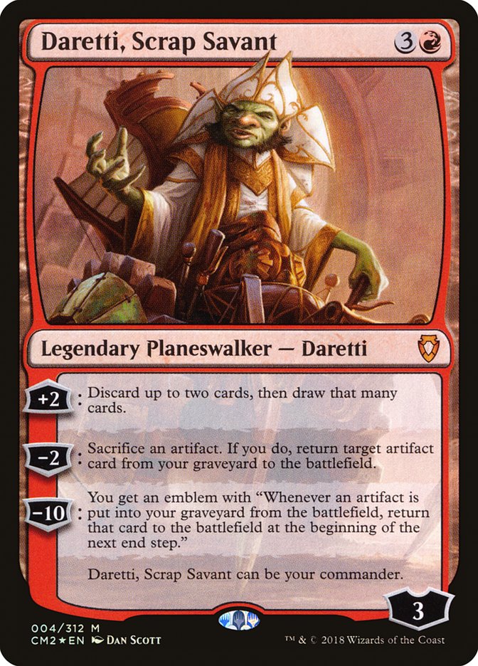 Daretti, Scrap Savant [Commander Anthology Volume II] | Gear Gaming Fayetteville