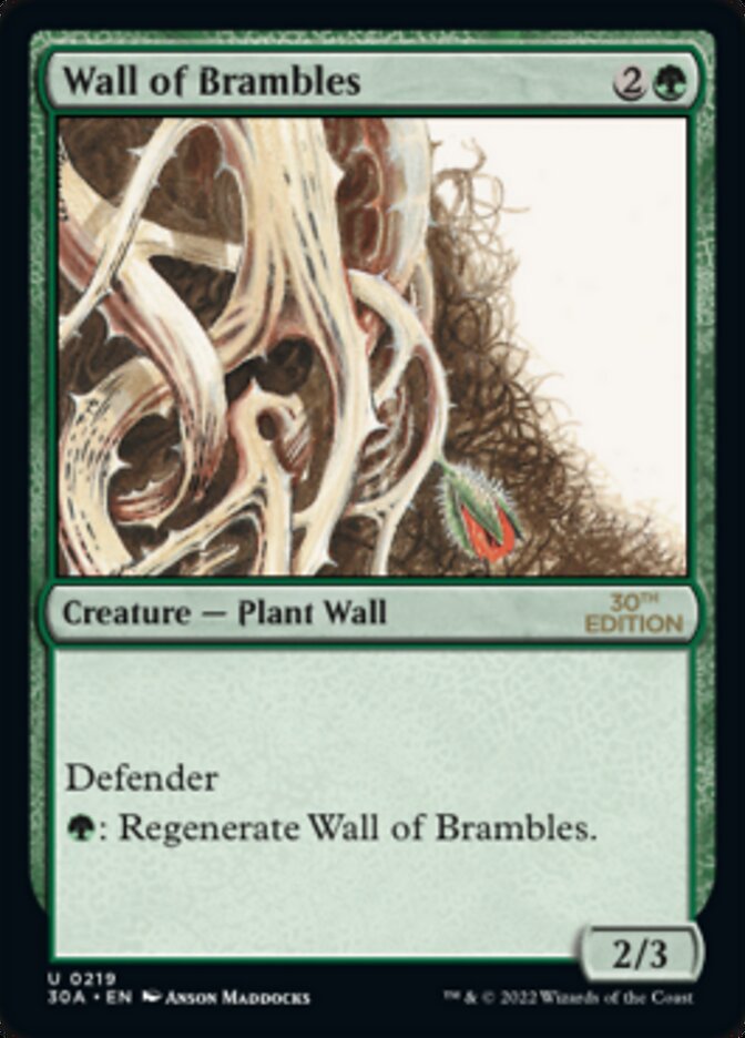 Wall of Brambles [30th Anniversary Edition] | Gear Gaming Fayetteville