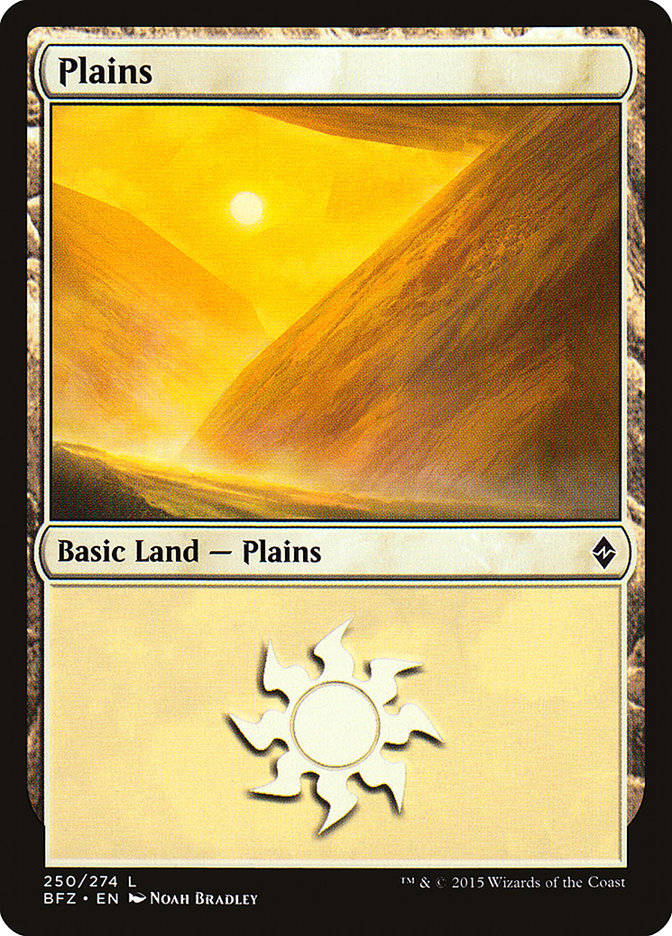 Plains (250) [Battle for Zendikar] | Gear Gaming Fayetteville