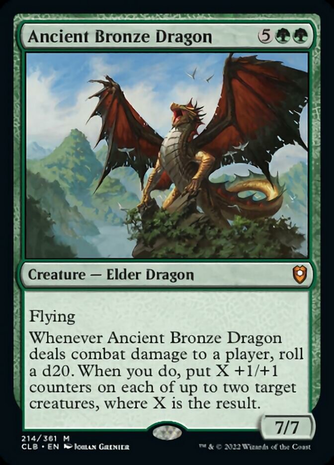 Ancient Bronze Dragon [Commander Legends: Battle for Baldur's Gate] | Gear Gaming Fayetteville