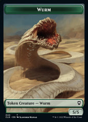 Phyrexian Beast // Wurm Double-Sided Token [Commander Legends: Battle for Baldur's Gate Tokens] | Gear Gaming Fayetteville