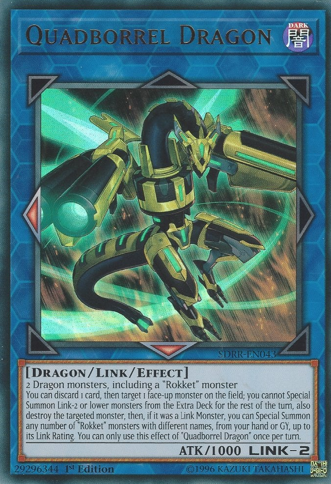 Quadborrel Dragon [SDRR-EN043] Ultra Rare | Gear Gaming Fayetteville