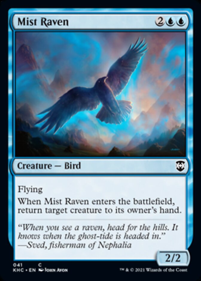 Mist Raven [Kaldheim Commander] | Gear Gaming Fayetteville