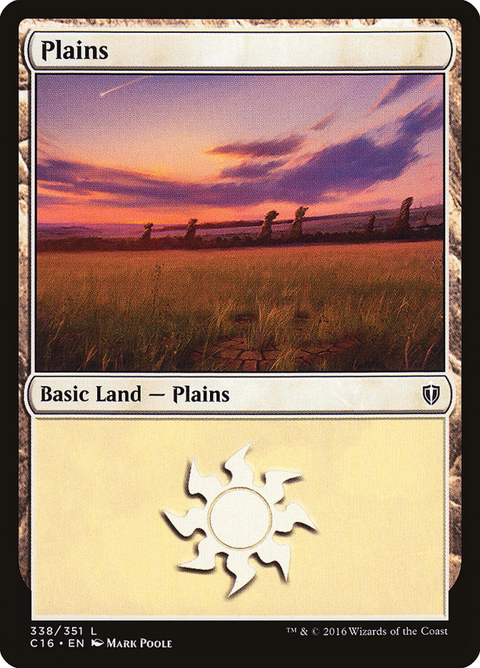 Plains (338) [Commander 2016] | Gear Gaming Fayetteville