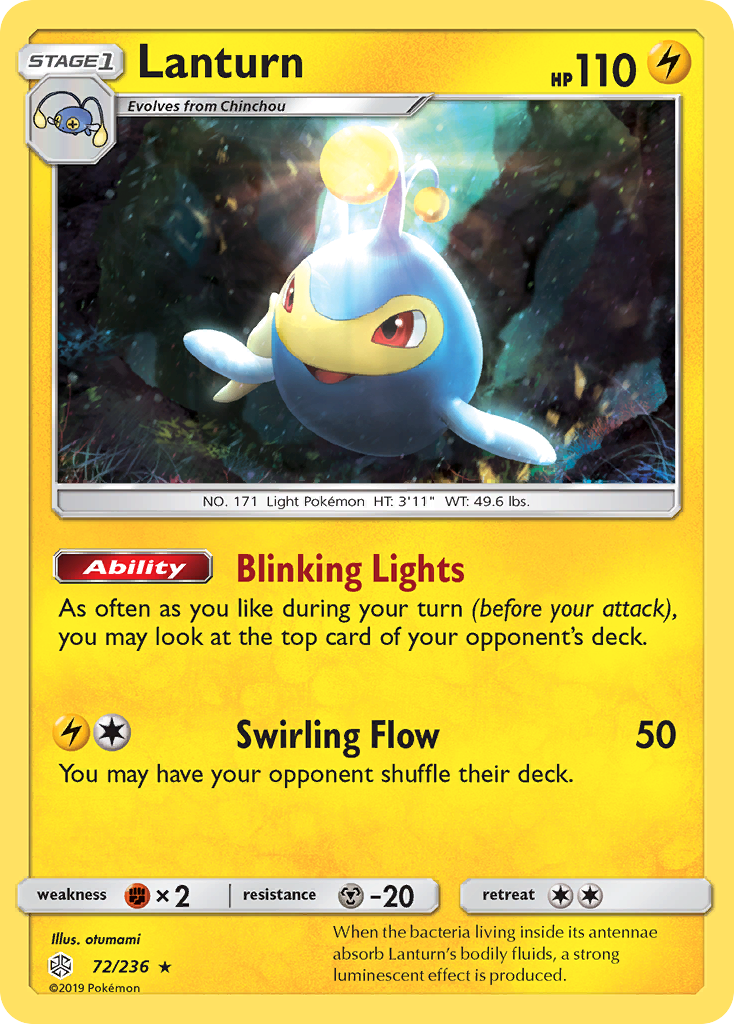 Lanturn (72/236) [Sun & Moon: Cosmic Eclipse] | Gear Gaming Fayetteville