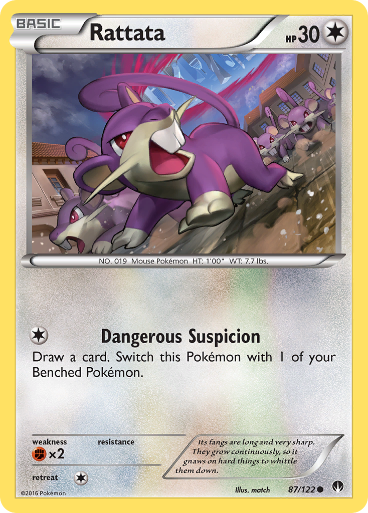 Rattata (87/122) [XY: BREAKpoint] | Gear Gaming Fayetteville