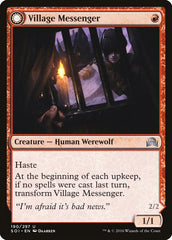 Village Messenger // Moonrise Intruder [Shadows over Innistrad] | Gear Gaming Fayetteville