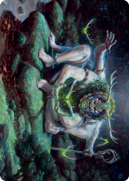 Myojin of Towering Might Art Card [Kamigawa: Neon Dynasty Art Series] | Gear Gaming Fayetteville