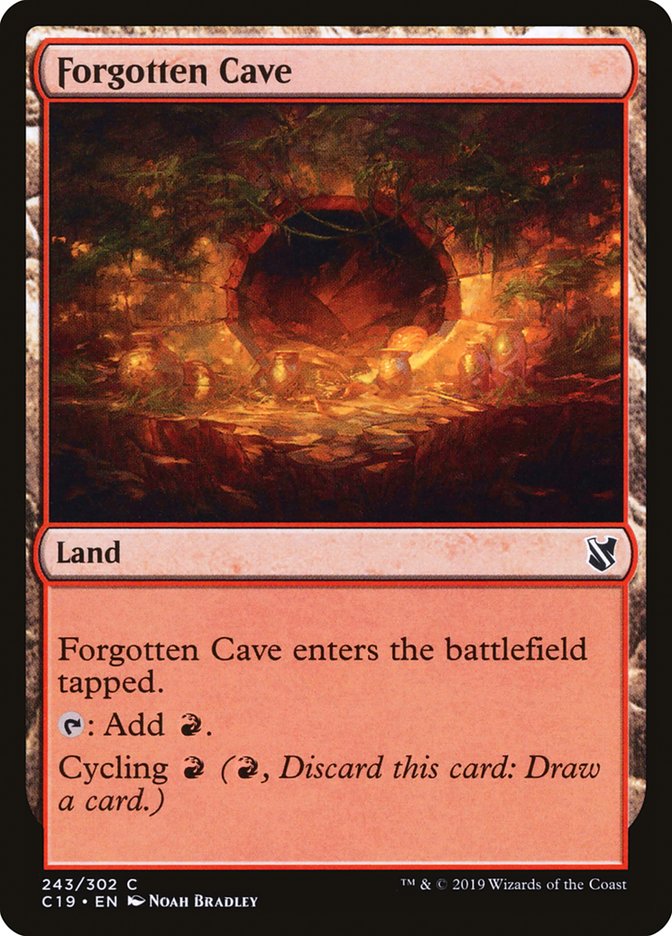 Forgotten Cave [Commander 2019] | Gear Gaming Fayetteville