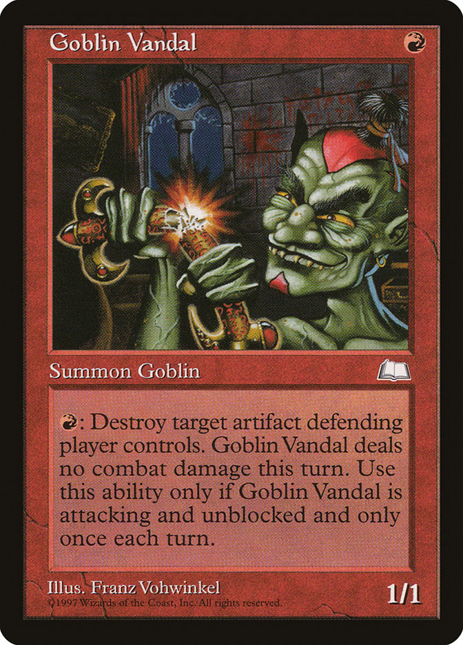 Goblin Vandal [Weatherlight] | Gear Gaming Fayetteville