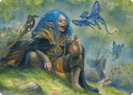 Feywild Trickster Art Card [Dungeons & Dragons: Adventures in the Forgotten Realms Art Series] | Gear Gaming Fayetteville