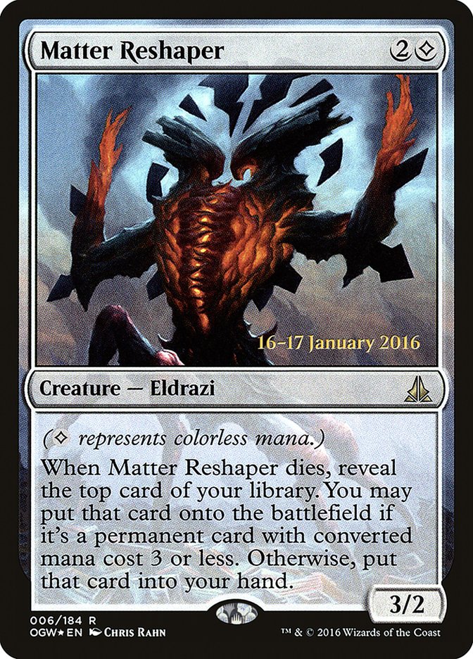 Matter Reshaper [Oath of the Gatewatch Prerelease Promos] | Gear Gaming Fayetteville