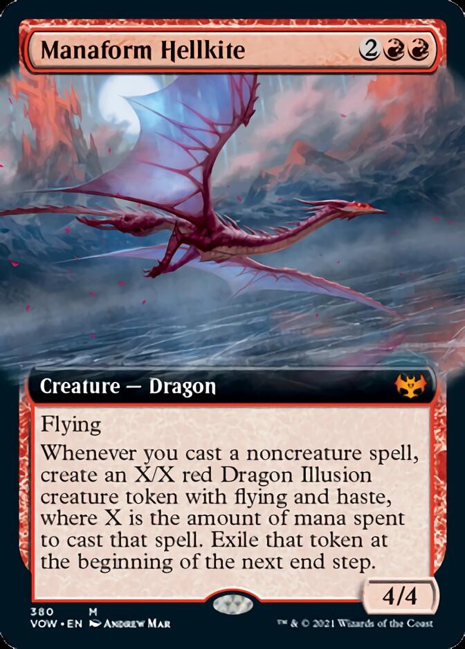 Manaform Hellkite (Extended Art) [Innistrad: Crimson Vow] | Gear Gaming Fayetteville