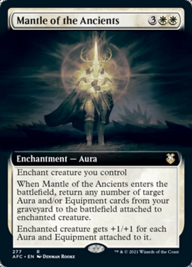 Mantle of the Ancients (Extended Art) [Dungeons & Dragons: Adventures in the Forgotten Realms Commander] | Gear Gaming Fayetteville