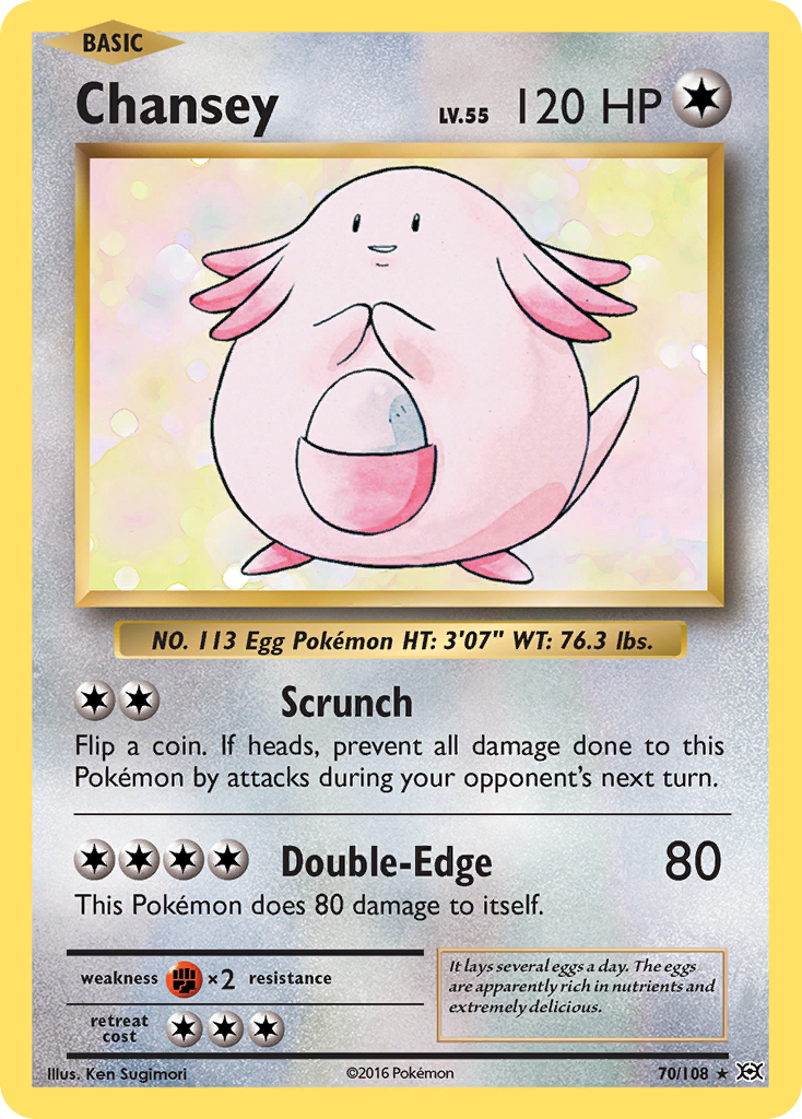 Chansey (70/108) [XY: Evolutions] | Gear Gaming Fayetteville