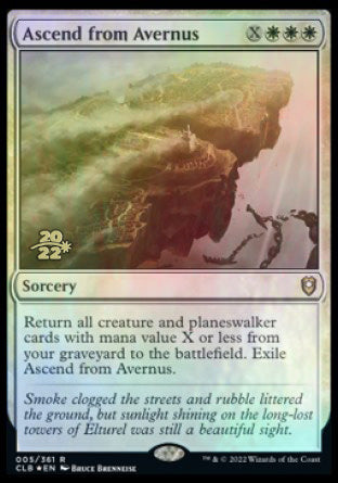 Ascend from Avernus [Commander Legends: Battle for Baldur's Gate Prerelease Promos] | Gear Gaming Fayetteville