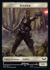 Soldier (003) // Sicarian Infiltrator Double-Sided Token [Warhammer 40,000 Tokens] | Gear Gaming Fayetteville