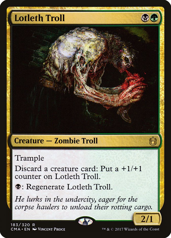 Lotleth Troll [Commander Anthology] | Gear Gaming Fayetteville