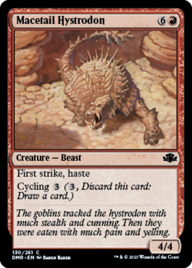 Macetail Hystrodon [Dominaria Remastered] | Gear Gaming Fayetteville