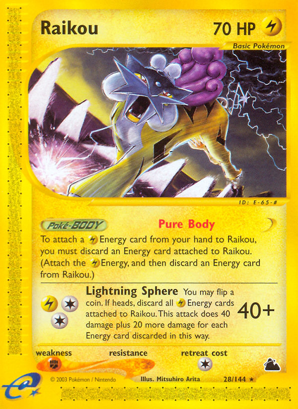 Raikou (28/144) [Skyridge] | Gear Gaming Fayetteville