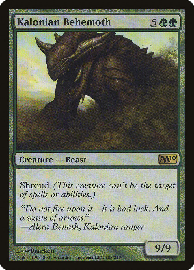 Kalonian Behemoth [Magic 2010] | Gear Gaming Fayetteville