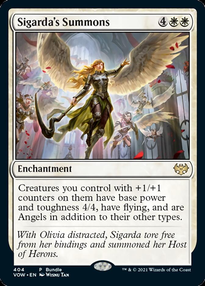 Sigarda's Summons (Bundle) [Innistrad: Crimson Vow] | Gear Gaming Fayetteville