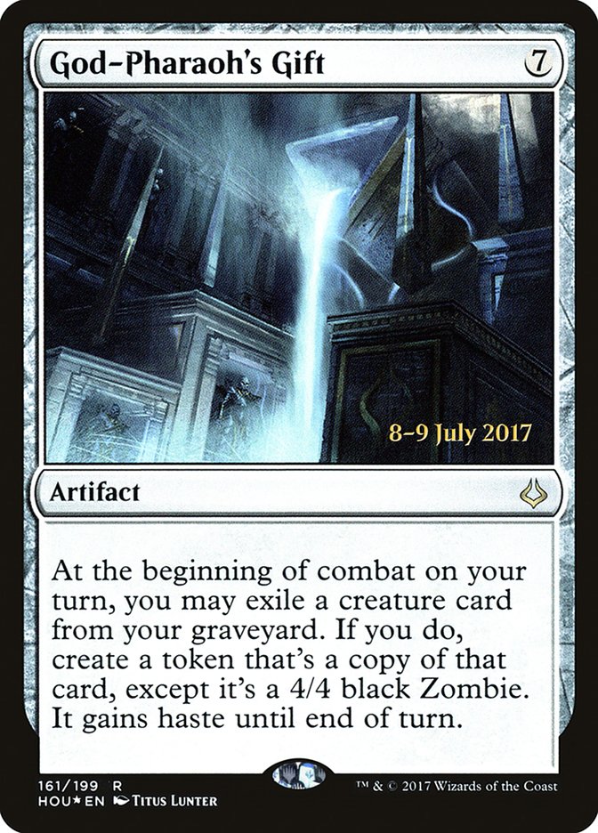 God-Pharaoh's Gift [Hour of Devastation Prerelease Promos] | Gear Gaming Fayetteville