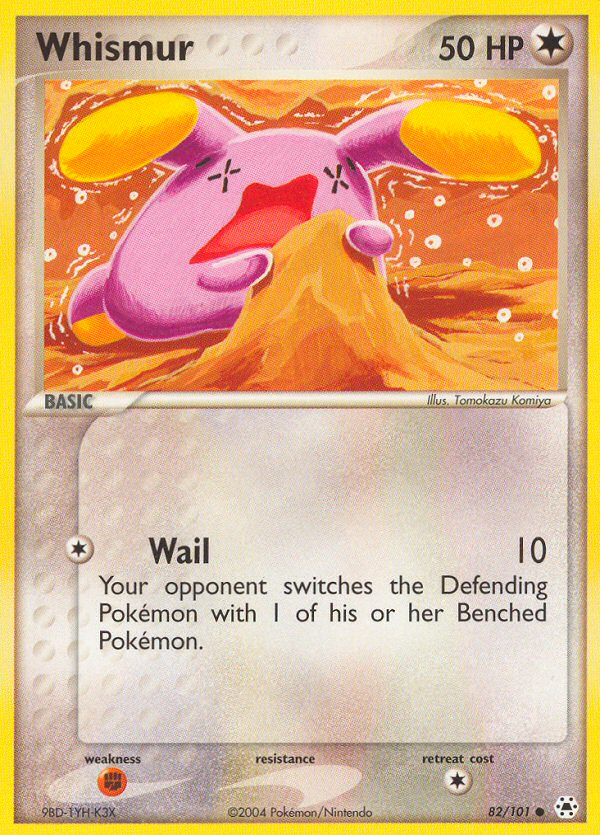 Whismur (82/101) [EX: Hidden Legends] | Gear Gaming Fayetteville