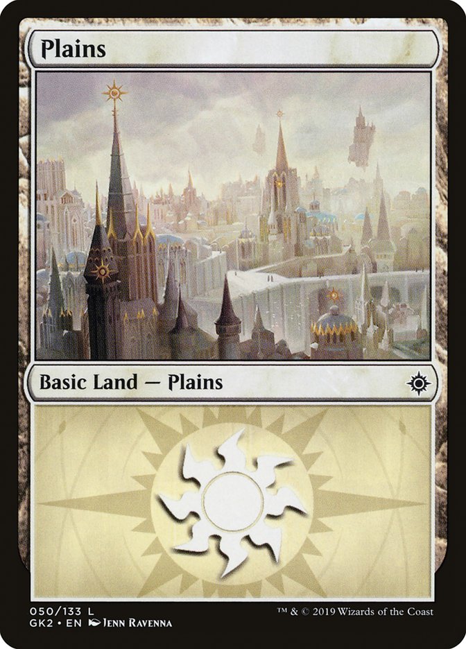 Plains (50) [Ravnica Allegiance Guild Kit] | Gear Gaming Fayetteville