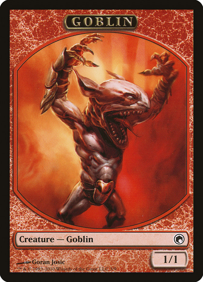 Goblin Token [Scars of Mirrodin Tokens] | Gear Gaming Fayetteville