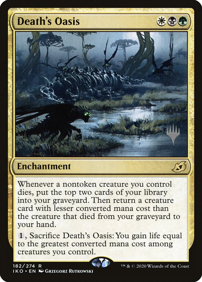 Death's Oasis (Promo Pack) [Ikoria: Lair of Behemoths Promos] | Gear Gaming Fayetteville