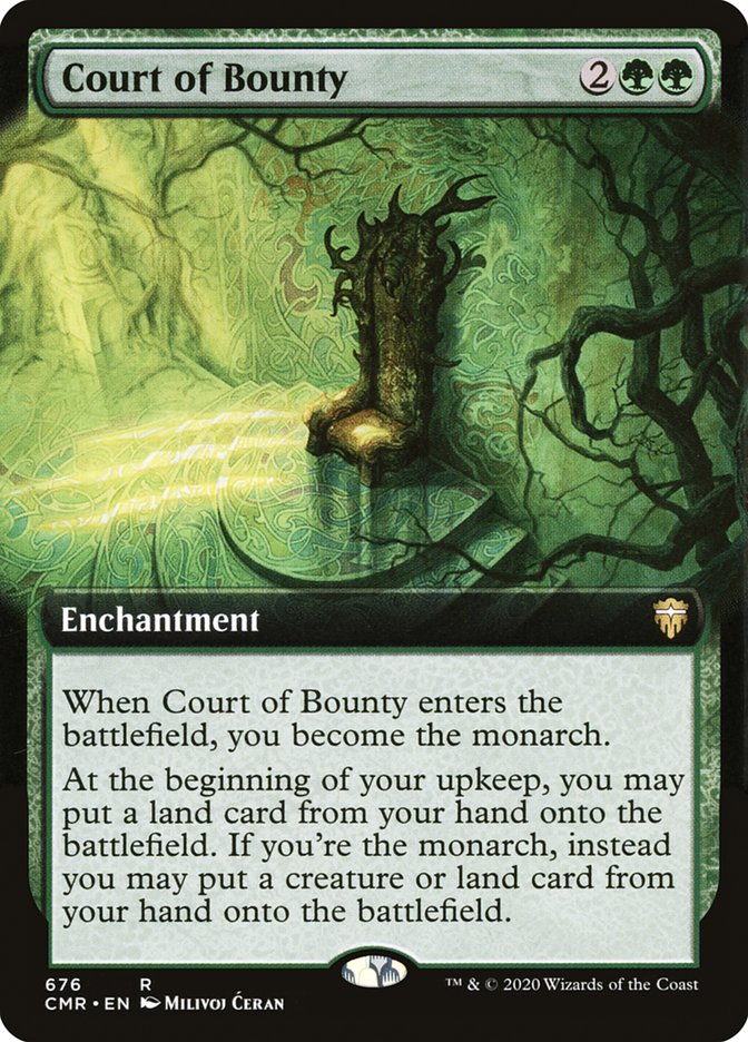 Court of Bounty (Extended Art) [Commander Legends] | Gear Gaming Fayetteville