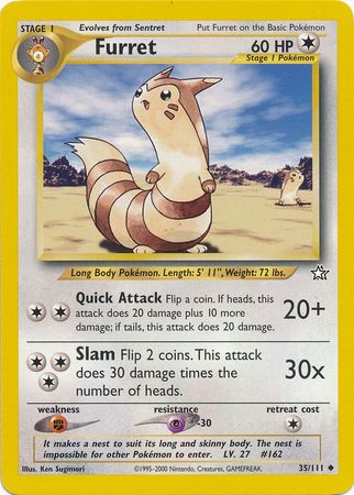 Furret (35/111) [Neo Genesis Unlimited] | Gear Gaming Fayetteville