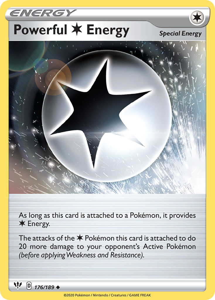 Powerful Colorless Energy (176/189) [Sword & Shield: Darkness Ablaze] | Gear Gaming Fayetteville